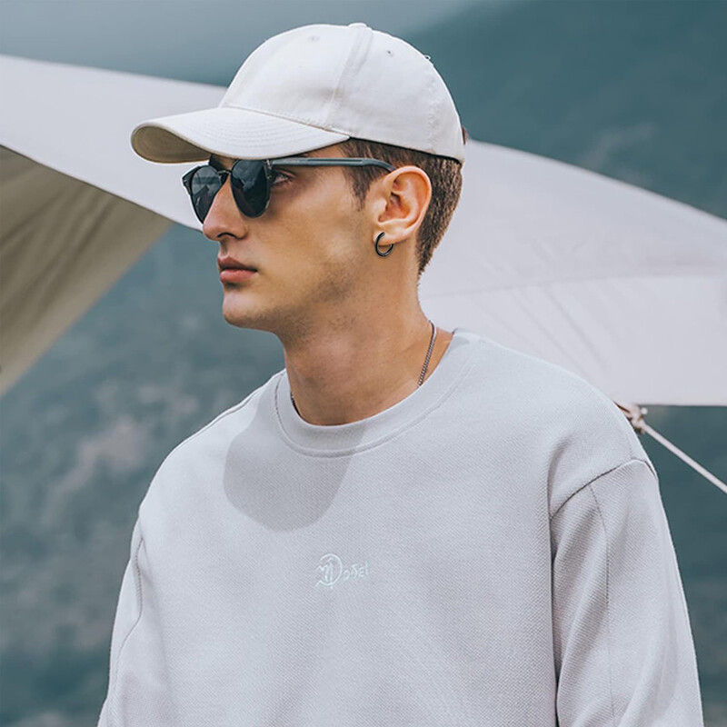 1 pár rozsdamentes acél mágneses nem áttörő CZ fülbevaló uniszex punk karika fülbevaló fülkapcsok férfiaknak női