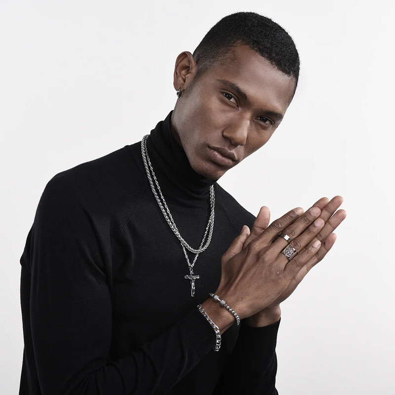 U7 3/4 pāri/komplekts Nerūsējošā tērauda auskaru komplekti vīriešiem Sieviešu smailes apaļas kniedes apaļas lodveida sirds zvaigzne vienkāršas unisex ikdienas rotaslietas