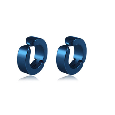 1 pereche de cercei cu pandantiv cu cruce din oțel inoxidabil pentru femei, hip hop, punk, bărbați, cercei cu piercing fals magnetici, bijuterii