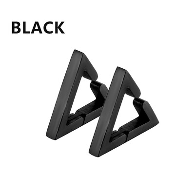 1/6 pāri nerūsējošā tērauda magnētiski auskari vīriešiem sievietēm unisex melns CZ magnēts, necaurdurošs auskaru komplekts, rotaslietas dāvana