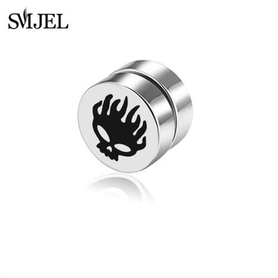 Punk Strong Magnet Magnetic Ear Stud Non Piercing Σκουλαρίκια Fake Earrings No Ear Hole Δώρο Ανδρικά Γυναικεία Αξεσουάρ Κοσμήματα