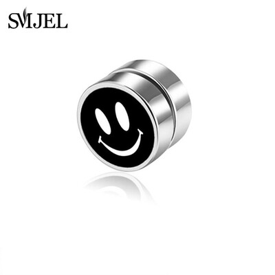 Punk Strong Magnet Magnetic Ear Stud Non Piercing Σκουλαρίκια Fake Earrings No Ear Hole Δώρο Ανδρικά Γυναικεία Αξεσουάρ Κοσμήματα