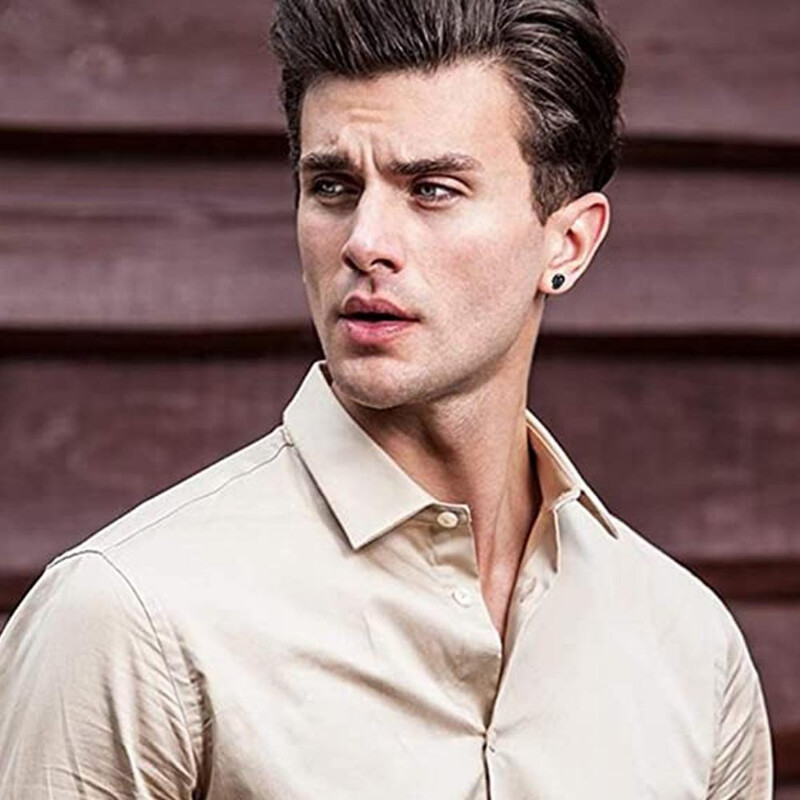 2023 m. Helovinas Skull Stud auskarai vyrams Moterų punk Hip-hop Creative Metal Skeleton Mini auskarai Aksesuarai Didmeninė prekyba