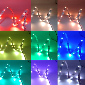 LED Strip Light RGB 1-20M 5050 12/LED USB Bluetooh Flexible Lamp Tape with Remote Control for TV Backlight Home Party Decoration