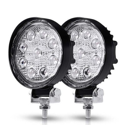 Led töötuli 12v autotarvikud 27W kandiline LED töötuleriba Offroad Barra led lamp 4x4 udutuled auto esituledele