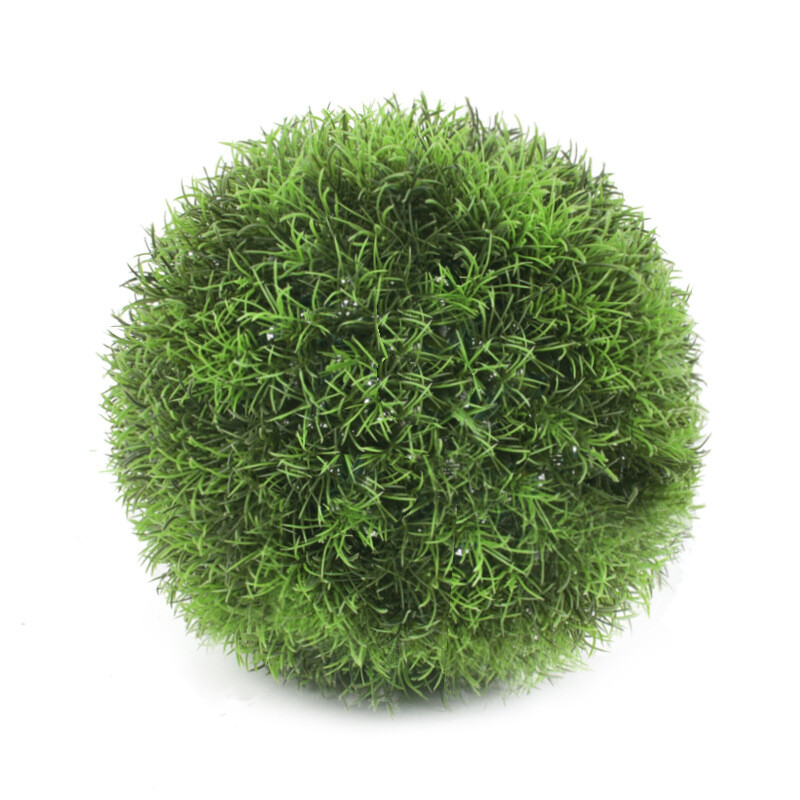 Imituotas augalas Snapdragon kamuolys žalias augalas kabantis dekoracija lubų plastikinis prekybos centras atidaromas langas Snapdragon žolės kamuolys