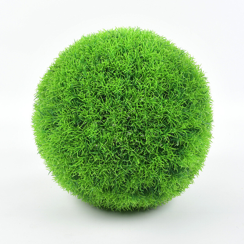 Imituotas augalas Snapdragon kamuolys žalias augalas kabantis dekoracija lubų plastikinis prekybos centras atidaromas langas Snapdragon žolės kamuolys