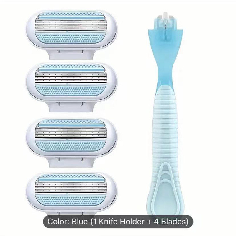 Pārrobežu ārējā tirdzniecība vairumtirdzniecība trīsslāņu sieviešu skuvekļa mati paduses mati kāju ūsas skuvekļa asmeņa nomaiņa