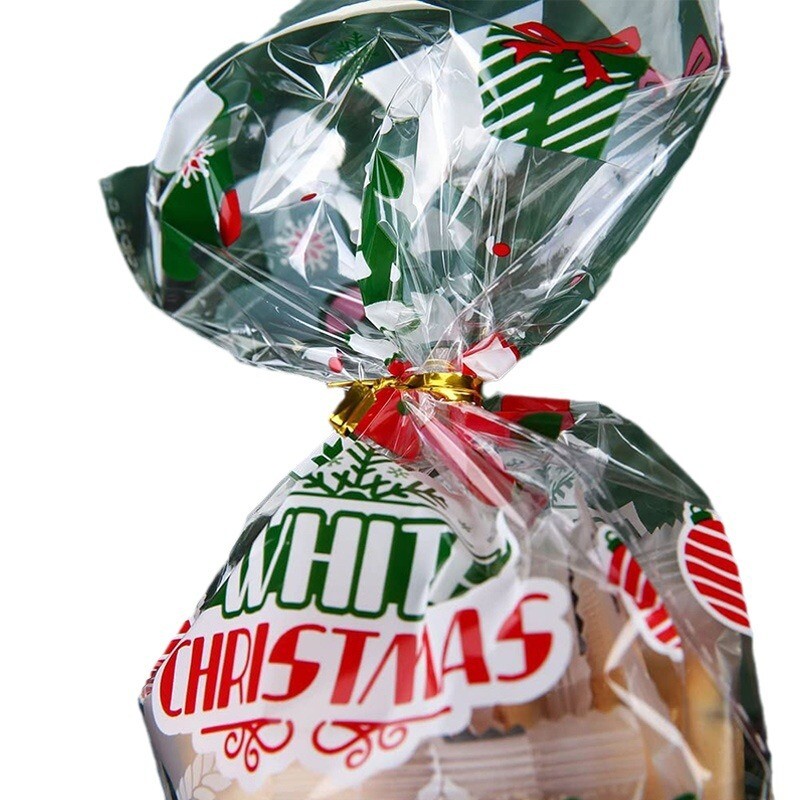 Direct Christmas 50 konfekšu maisiņi un dāvanu maisiņi svētku ballītēm