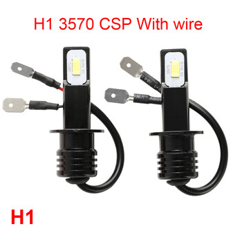 2Pcs H4 H7 H11 H8 H9 9006 HB4 H1 9005 HB3 Мини LED крушки за автомобилни фарове Лампа CSP чип 12000LM Автоматични фарове за мъгла 6000K 8000K 4300K