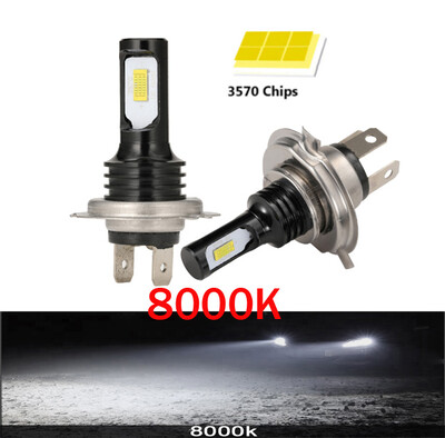 2Gb H4 H7 H11 H8 H9 9006 HB4 H1 9005 HB3 Mini LED automašīnas priekšējo lukturu spuldzes Lamp CSP Chip 12000LM Auto miglas lukturi 6000K 8000K 4300K