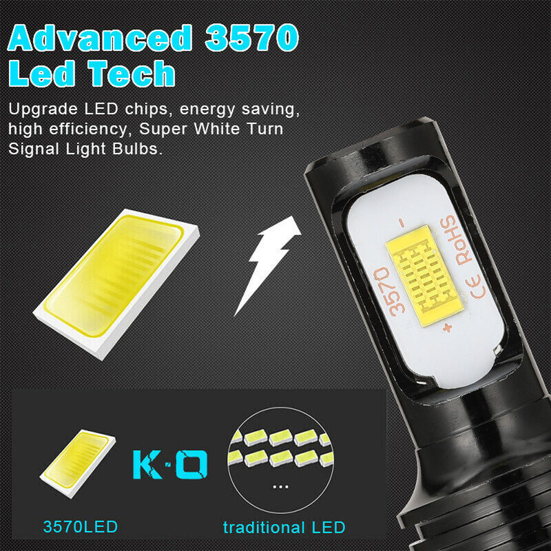 2Gb H4 H7 H11 H8 H9 9006 HB4 H1 9005 HB3 Mini LED automašīnas priekšējo lukturu spuldzes Lamp CSP Chip 12000LM Auto miglas lukturi 6000K 8000K 4300K