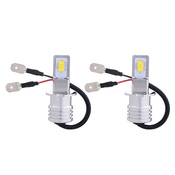 2 τεμ H1 H3 H7 LED προβολέας αυτοκινήτου Mini 80W 20000LM CSP For Car Headfamp Light Auto Diode Προβολείς ομίχλης 12V 6000K Αυτοκινήτου