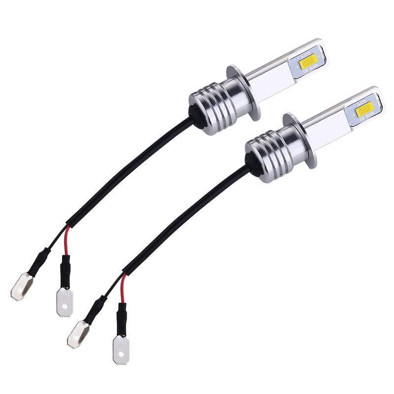 2Gb H1 H3 H7 LED automašīnas priekšējo lukturu spuldze Mini 80W 20000LM CSP Automašīnas priekšējo lukturu gaismai Auto Diode miglas lukturi 12V 6000K Automobile
