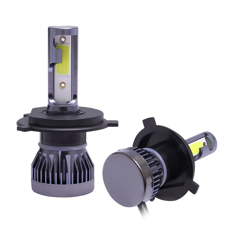 2 vnt LED H4 automobilio priekinių žibintų lemputės H1 H7 H8 H9 H11 priekinių žibintų komplektas 9005 HB3 9006 HB4 automobilinis vairavimo važiavimo LED lempa 6000K 12000K