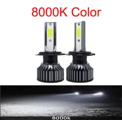 2 buc LED far masina 20000LM 4500K 6000K 8000K 3000K lamaie HB4 9005 9006 H3 H1 H7 H4 H11 9012 bec cu led faruri de ceata auto