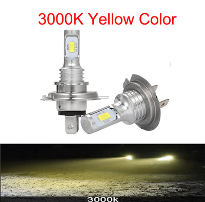 2Gb CSP 12000LM H7 H4 H11 LED automašīnas priekšējais lukturis 80W lieljaudas H1 H8 H9 HB4 HB3 9005 9006 881 H27 turbolampa 6000K balta automašīnas gaisma