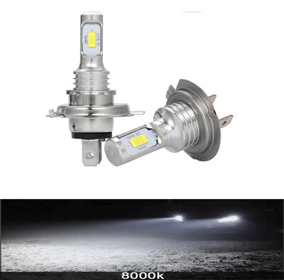2Gb CSP 12000LM H7 H4 H11 LED automašīnas priekšējais lukturis 80W lieljaudas H1 H8 H9 HB4 HB3 9005 9006 881 H27 turbolampa 6000K balta automašīnas gaisma