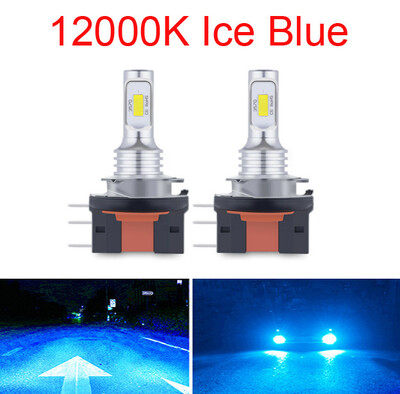 30000LM H15 H11B LED spuldze Canbus CSP Automašīnas priekšējo lukturu tālās gaismas dienas gaitas gaitas gaismas auto lukturis priekš VW Audi BMW 6000K White 12V