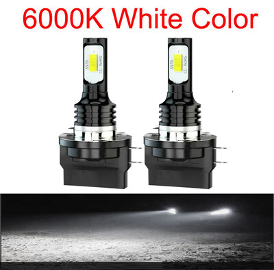 30000LM H15 H11B LED spuldze Canbus CSP Automašīnas priekšējo lukturu tālās gaismas dienas gaitas gaitas gaismas auto lukturis priekš VW Audi BMW 6000K White 12V