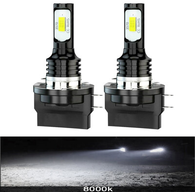 30000LM H15 H11B LED spuldze Canbus CSP Automašīnas priekšējo lukturu tālās gaismas dienas gaitas gaitas gaismas auto lukturis priekš VW Audi BMW 6000K White 12V
