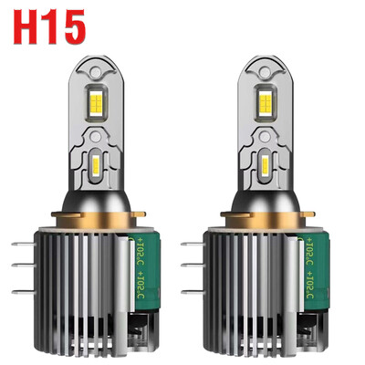 H7 Led Canbus H15 LED priekš volkswagen 30000LM tālās gaismas DRL dienas gaitas gaismas 300W automašīnas auto LED priekšējo lukturu spuldze priekš Audi Golf VW