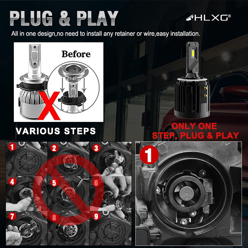 H7 Led Canbus H15 LED skirtas Volkswagen 30000LM Tolimųjų šviesų DRL Dienos žibintai 300W Automobilio Auto LED priekinių žibintų lemputė Audi Golf VW