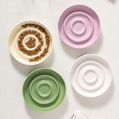 Boluri și farfurii noi din ceramică pentru hrana pentru pisici, boluri anti-detonare pentru a proteja raftul cervical, bazin retractabil pentru câini, aprovizionare pentru animale de companie