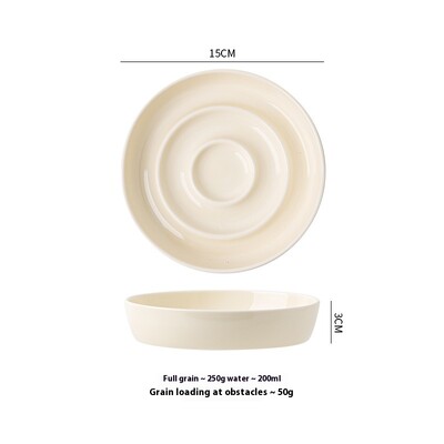 Boluri și farfurii noi din ceramică pentru hrana pentru pisici, boluri anti-detonare pentru a proteja raftul cervical, bazin retractabil pentru câini, aprovizionare pentru animale de companie