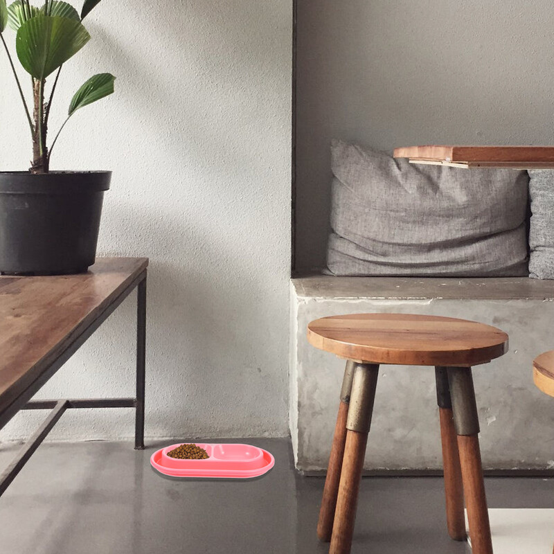 Hangya elleni tál házi kedvenceknek Kutyaeledel Cicatálak Macskatálak Kék kültéri víz kiömlésmentes macskáknak és