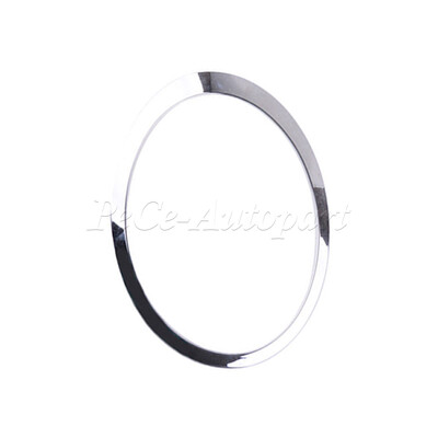 Για Mini For Cooper F55 F56 F57 2014-2021 Γυαλιστερό μαύρο/Ασημί επιμεταλλωμένο Δαχτυλίδι Προβολέων Περιμετρικό Κάλυμμα Περιβάλλοντος 51137300631