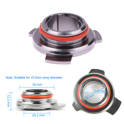 1 db autós LED fényszóró izzófej adapter foglalattartó HB4/HB3/H11/H7/H4/H3/H1 fejlámpa rögzítő kapcsok