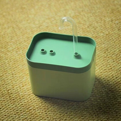 Fântână de apă pentru pisici Filtru automat USB electric mute adăpator de pisici castron 1,5 l cu recirculare filtrare pentru pisici dozator de apă pentru animale de companie