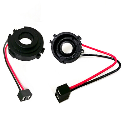 NHAUTP 2Gb H7 LED ligzdu adapteri Golf 7 MK7 MK6 Tiguan Sharan Multivan Touran Scirocco Passat B7 priekšējo lukturu pamatņu stiprinājumi