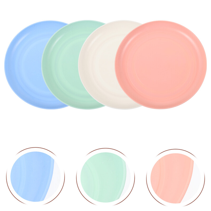 4 buc Tavi pentru mancare pentru pisici Vase pentru animale de companie Vase rotunde cu apa putin adanca si pentru pisici de interior