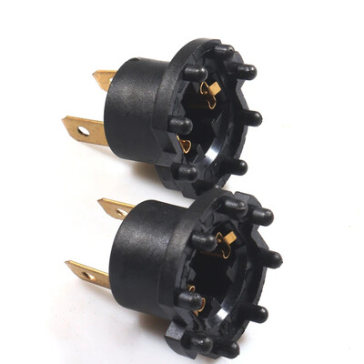 NHAUTP 1 pereche de suport de bază adaptor pentru lampă cu halogen originală H7 pentru becuri de faruri Mazda 3 5 323 Kawasaki ER