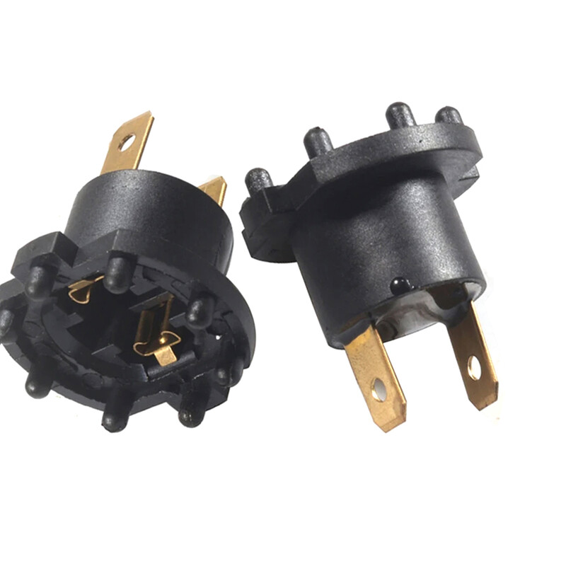 NHAUTP 1 pereche de suport de bază adaptor pentru lampă cu halogen originală H7 pentru becuri de faruri Mazda 3 5 323 Kawasaki ER