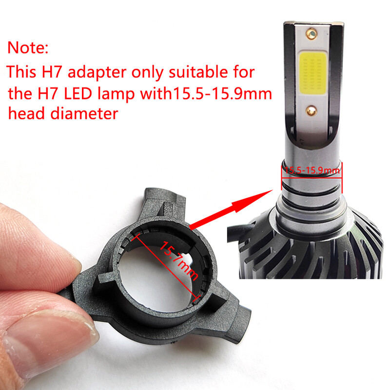 Bază adaptor LED H7 3 buc pentru KIA K3 K4 K5 Optima Sorento Sportage R pentru Hyundai NewTucson Santafe Kona Baza farului