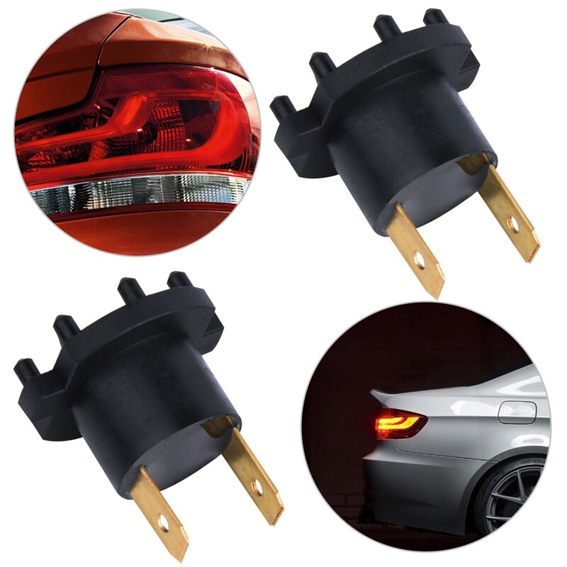 1 pāris priekšējo lukturu ligzdas spuldžu turētāja adaptera priekš Mazda 3 5 Kawasaki Aprilia B28V510A3