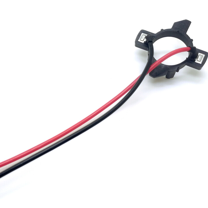 NHAUTP 2vnt H7 LED priekinių žibintų lempučių adapterių laikikliai VW Caddy automobilių žibintų laikikliams