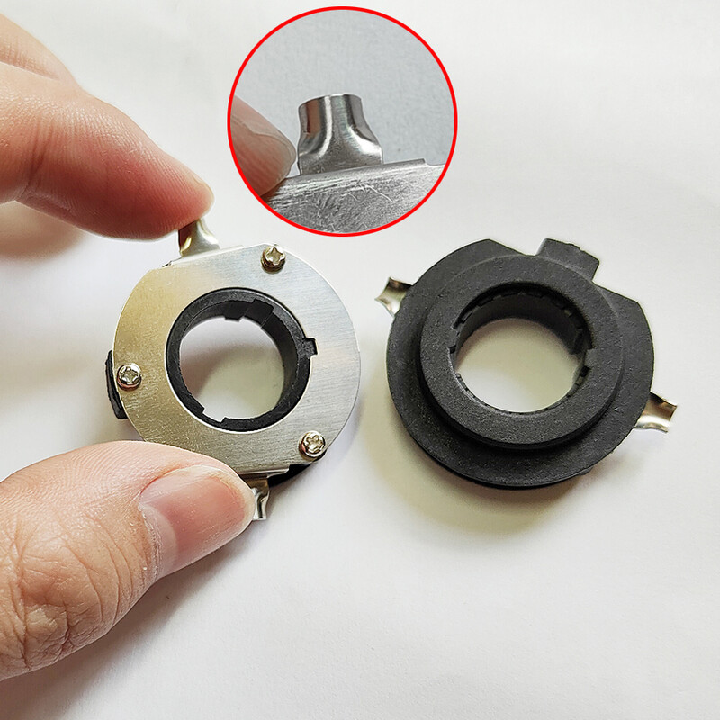 NHAUTP 1 Set H7 LED adapterio bazė, skirta Mercedes Benz B klasės G/ML serijos VW Touareg Skoda Octavia priekinių žibintų lempučių laikiklio bazė