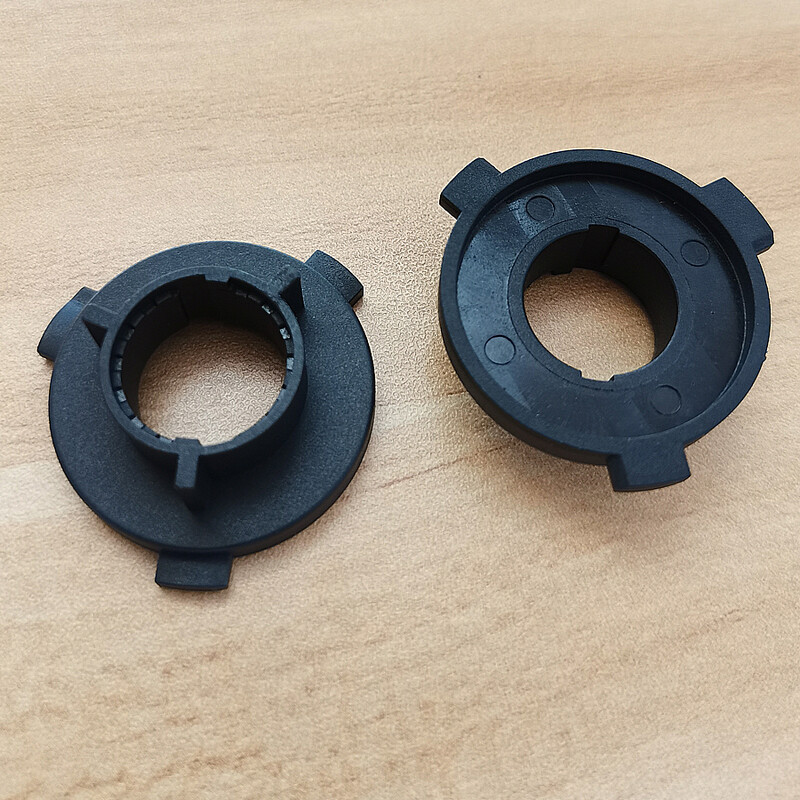 NHAUTP 2Pcs H7 LED adapteris KIA K3 K4 K5 Sorento Hyundai New SantaFe Sonata 9 Coupe Tucson QASHQAI priekinių žibintų pagrindo laikikliai