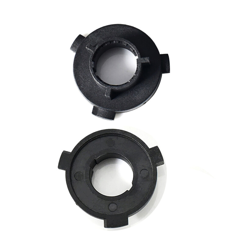 NHAUTP 2Pcs H7 LED adapteris KIA K3 K4 K5 Sorento Hyundai New SantaFe Sonata 9 Coupe Tucson QASHQAI priekinių žibintų pagrindo laikikliai