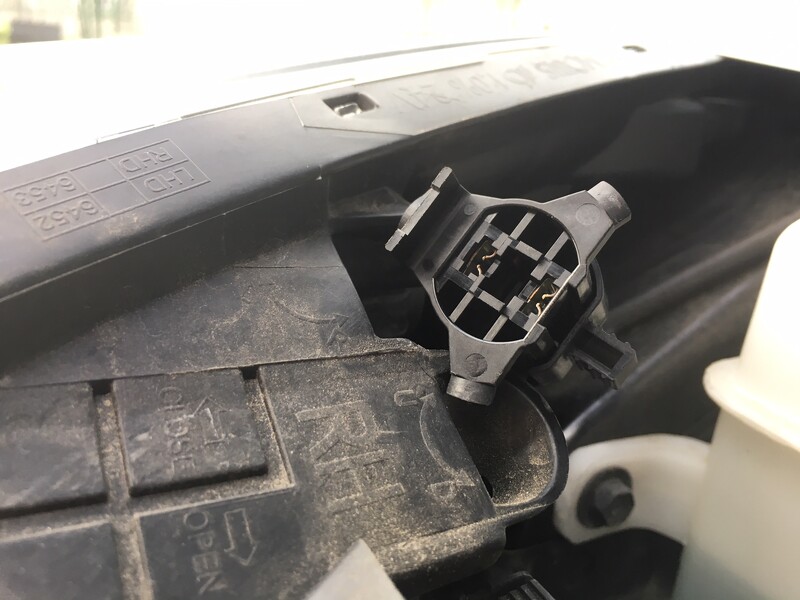 H7 LED priekinių žibintų bazė, skirta Hyundai SONATA Starex I30 I40 Ix45 Santa Fe COUPE KIA K3 K4 K5 Sportage Ceed Cerato Carens adapteriui