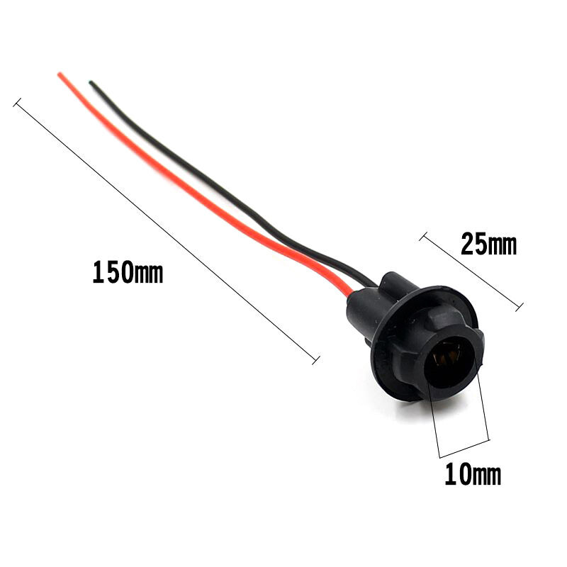 10 vnt T10 automobilio lizdo jungtis Rombiniai lizdai Juodos galvutės rombiniai lizdai, skirti visiems automobilių modeliams, skirti naudoti įvairiuose automobilių modeliuose