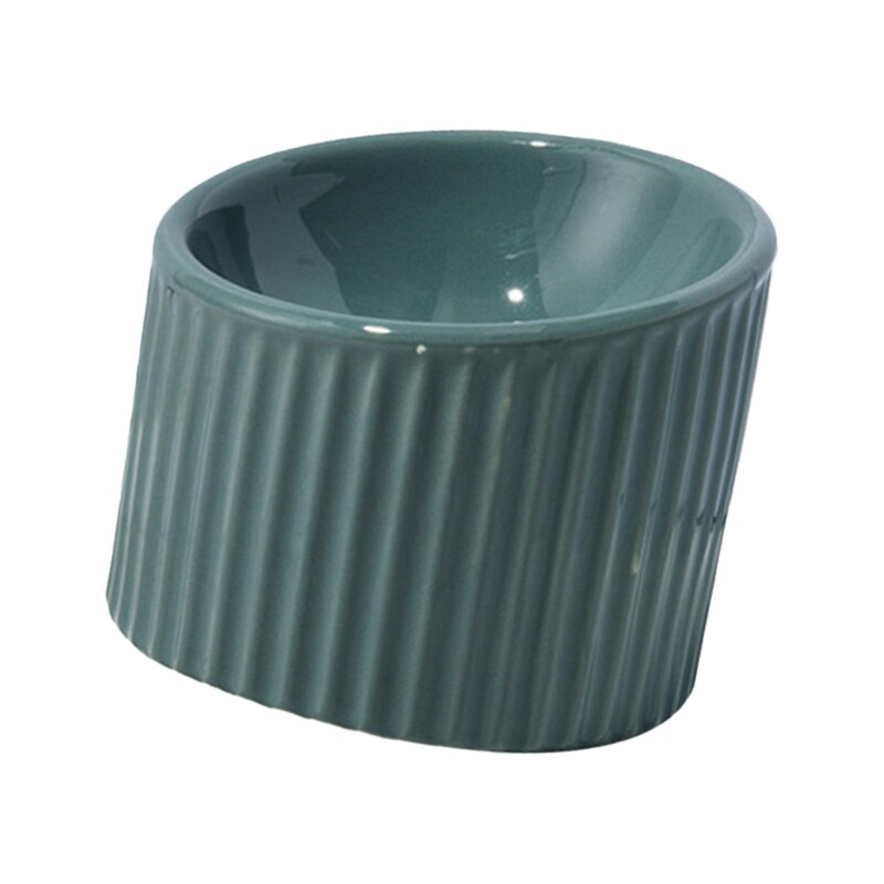 Paaugstināta kaķu barības bļoda ūdens dozators kakla aizsardzība Izturīgs mājdzīvnieku barošanas trauks Kitty uzkodu bļoda maziem un vidējiem suņiem kucēnam