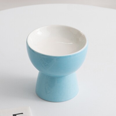 Kerámia macska tál magas macskaeledel tál kiskutya cica etetőasztal állateledel edények