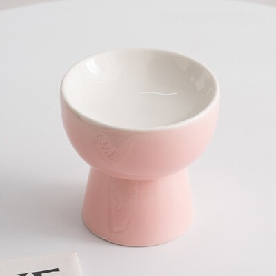 Kerámia macska tál magas macskaeledel tál kiskutya cica etetőasztal állateledel edények