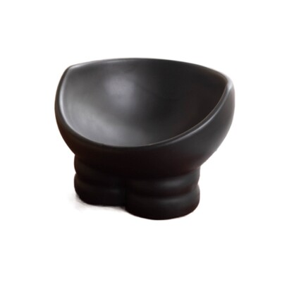 Κεραμικό μπολ γάτας Χαριτωμένο λοξό στόμα Λεκάνη τροφοδοσίας σκύλου πολλαπλών χρήσεων Μεγάλης χωρητικότητας κατοικίδιων ζώων Προστασία λαιμού μπολ ψηλού ποδιού