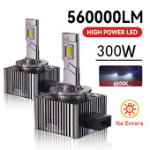 D serijos D1S D3S Led priekinių žibintų lemputės 12V 24V Canbus be klaidų D4S D5S D2S LED žibintai D4R D2R automobilio lempa 35W automatiniai žibintai 6500K